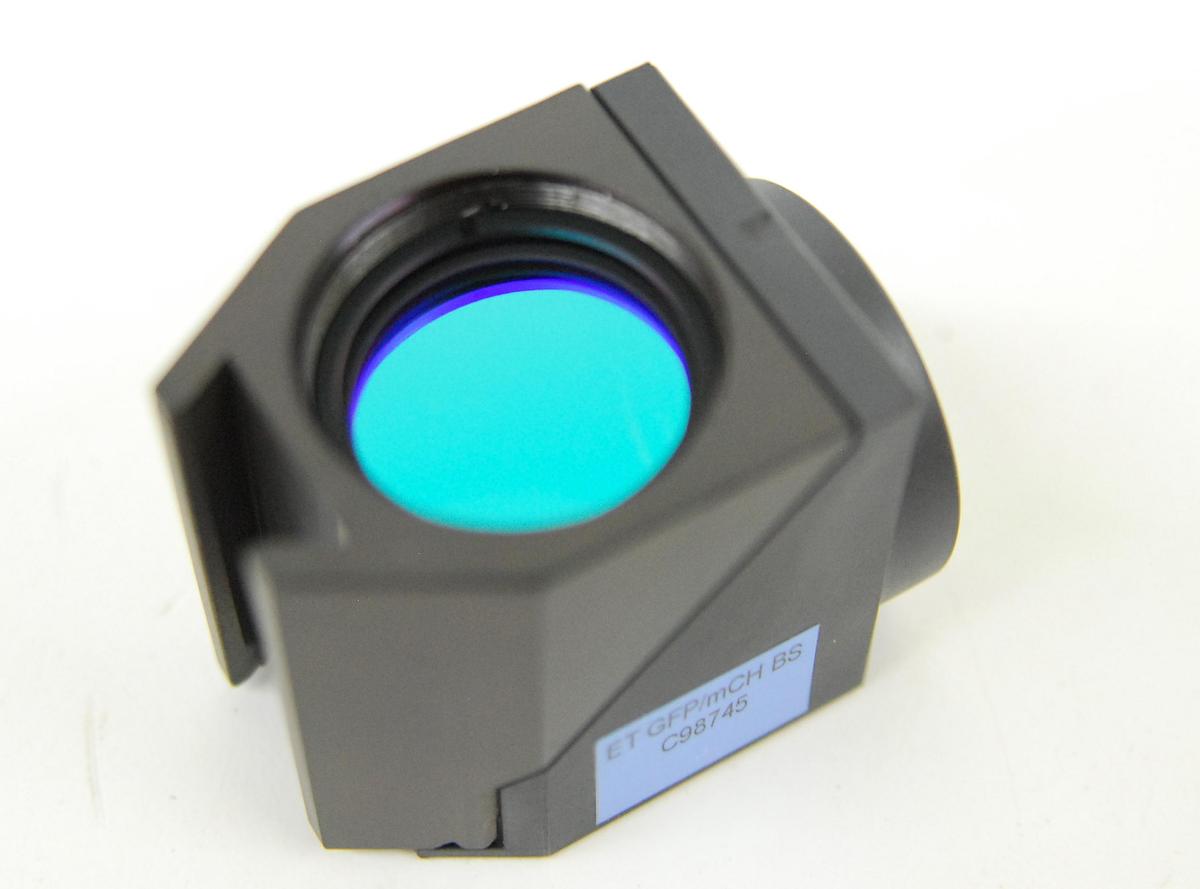 Used Olympus U-MF2 ET GFP/mCH BS 52-851344-000 Microscope Fluorescence Filter Cube