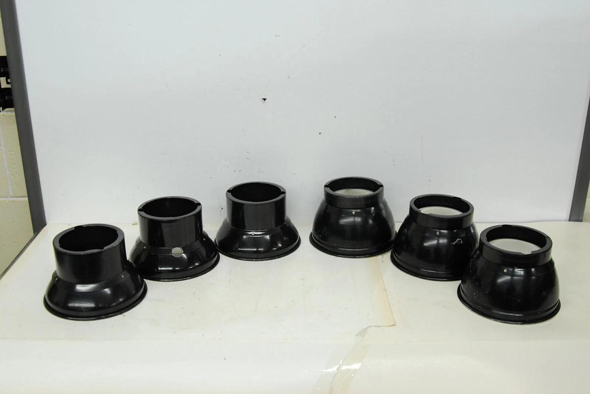 Used Speedotron Model 102 Flash Heads W/ Accessories - Lot of 3