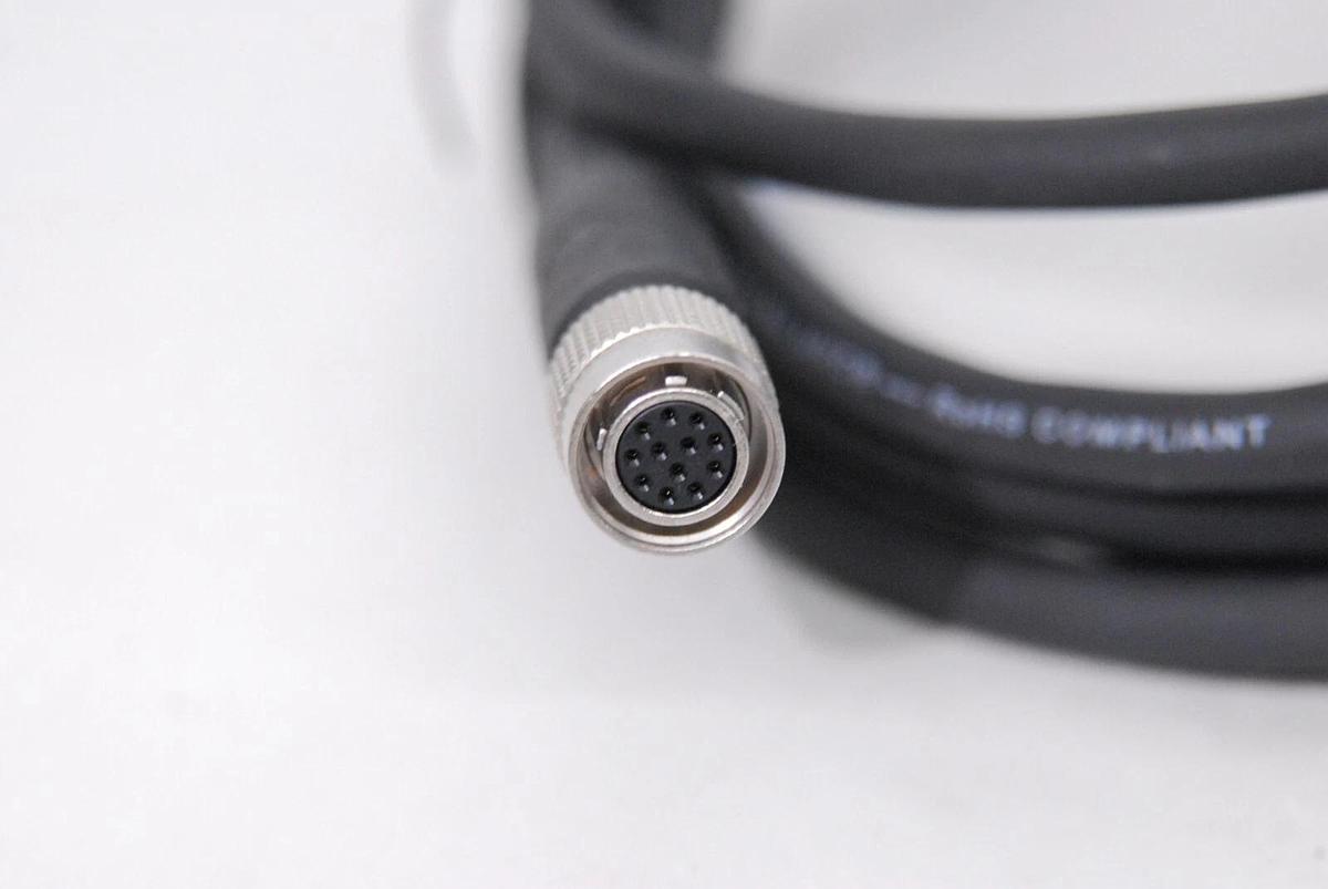 Used Nortech VCP-2.0-S Intercon 1 Camera Cable, 12-Pin Round QD Male to Female 2m