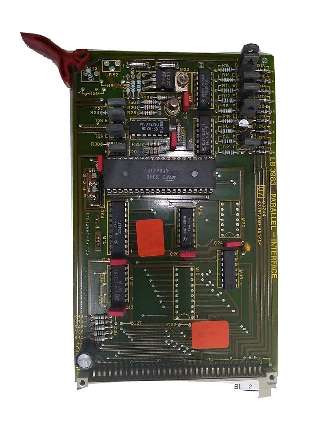Used Berthold LB3983-4 390784-1494 Parallel-Interface Board