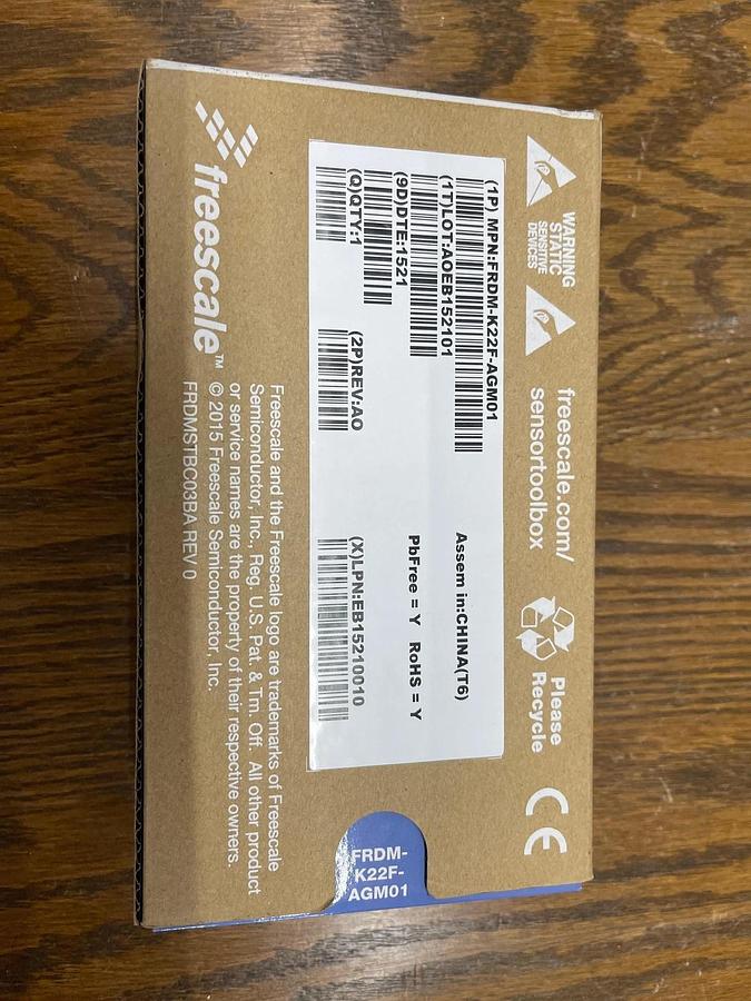 Used Freescale FRDM-K22F-AGM01 Sensor Toolbox