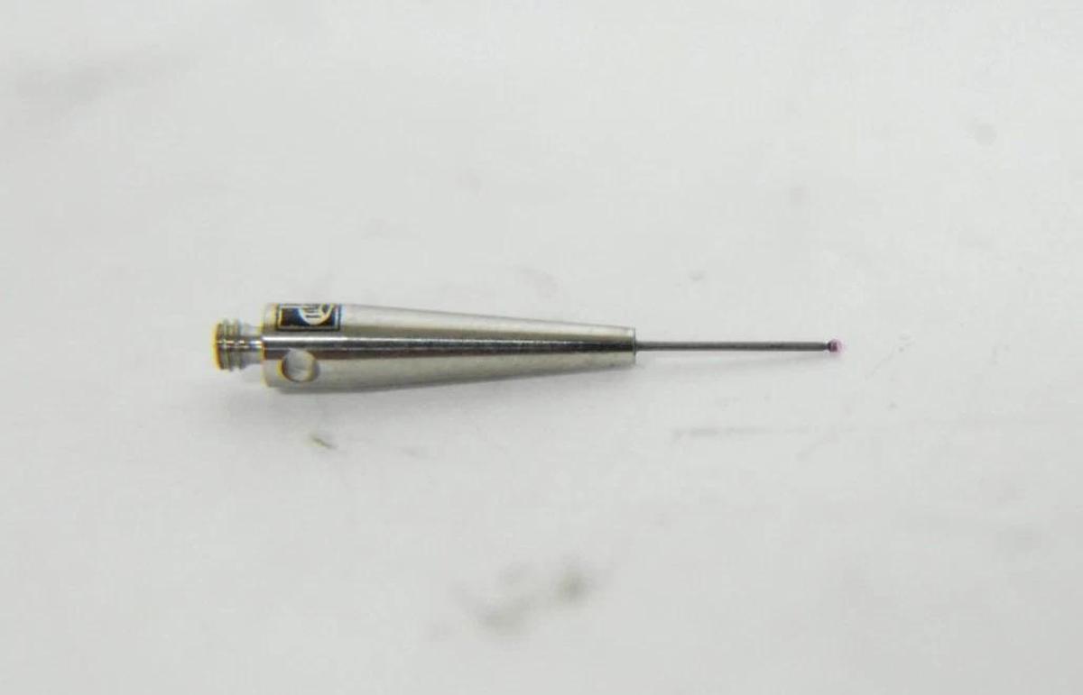 Used Renishaw A-5003-1345 CMM Ruby Ball Stylus (0.50mm Ball Dia, 20mm OAL, M2)