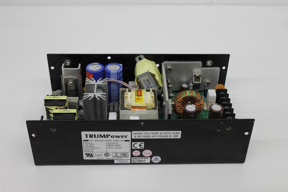 Used TRUMPower PM200-13B 15V 13.4A Power Supply