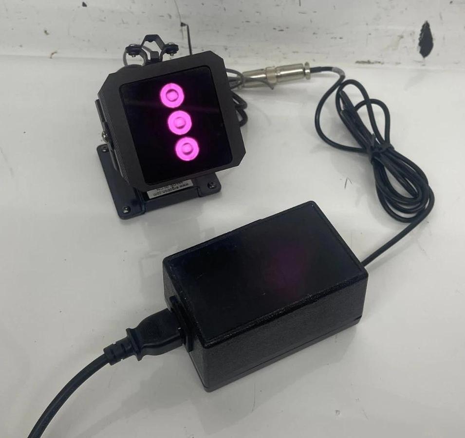 Used Bosch EX12LED-3BD-8W 3D Diffuser Infrared Illuminator W/ TIMS24-02M Power Supply