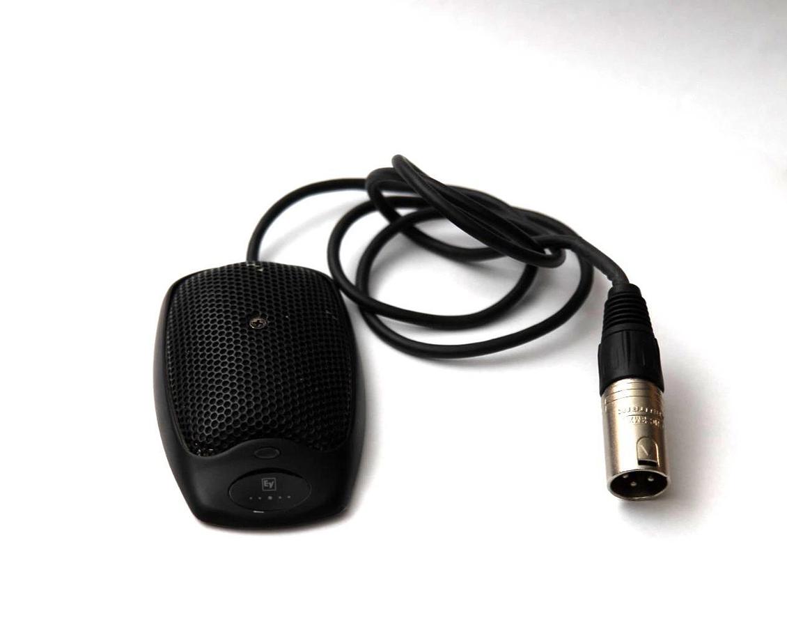 Used Electro-Voice PC Boundary Multi-Pattern Boundary Layer Microphone Short Cable