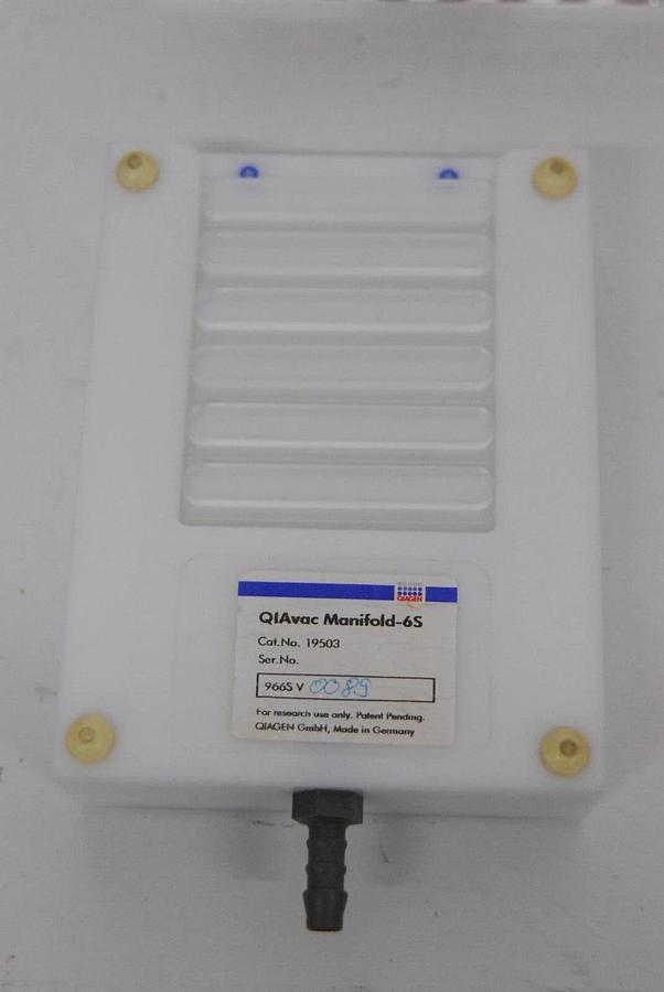 Used QIAGEN QIAvac Manifold-6S Catalog #19503 Vacuum Manifold