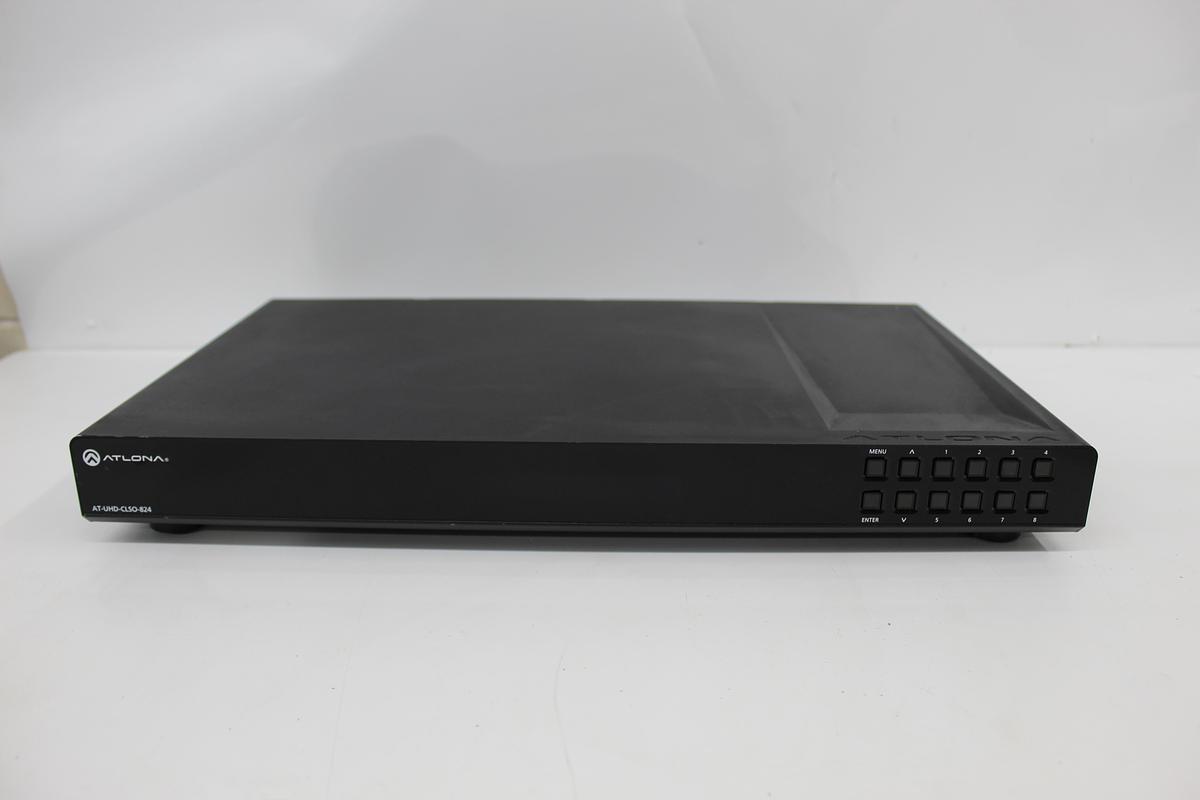 Used Atlona AT-UHD-CLSO-824 8x2 Multi-Format Matrix Switcher 4K