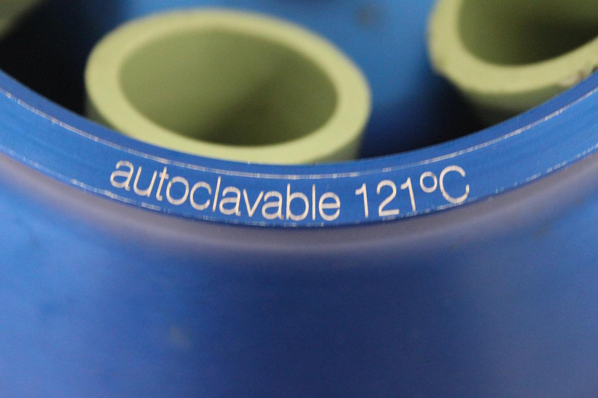 Used Fisher Scientific 75005196 Centrifuge Rotor W/ 50ml Tube Inserts(75003103)