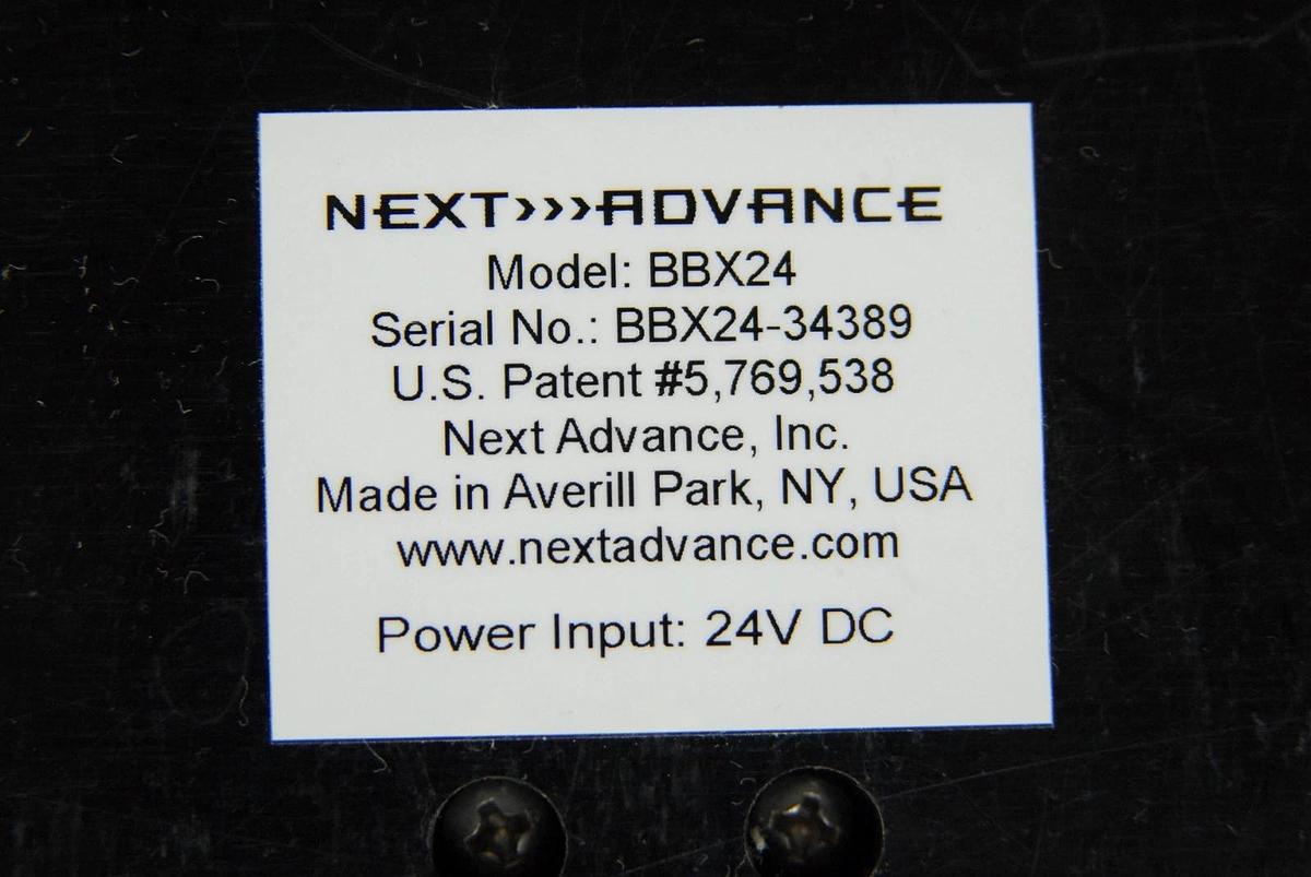 Used Next Advance BBX24 Bullet Blender Lab Homogenizer W/ Power Adapter - Tested