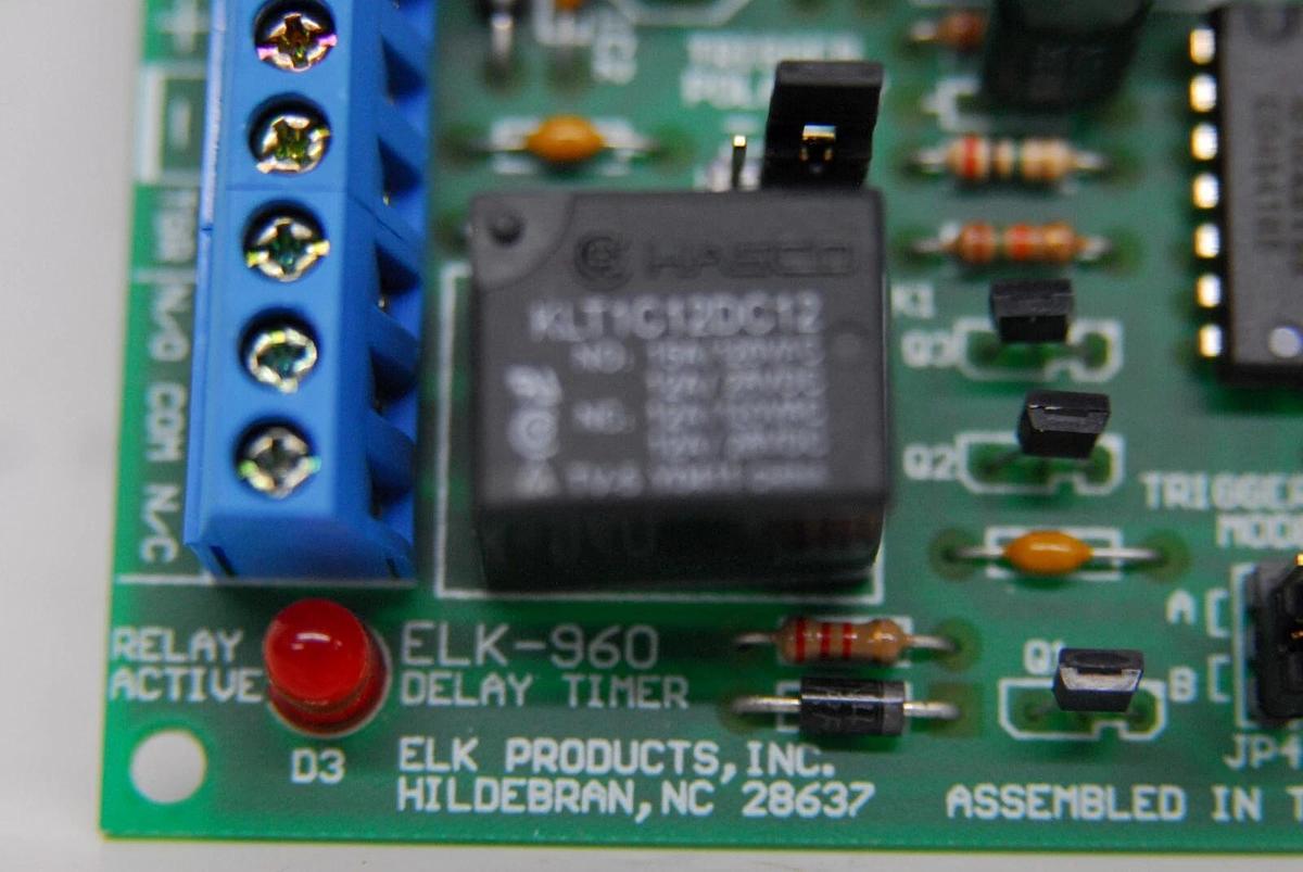 Used ELK Products ELK-960 Delay Timer Relay Module