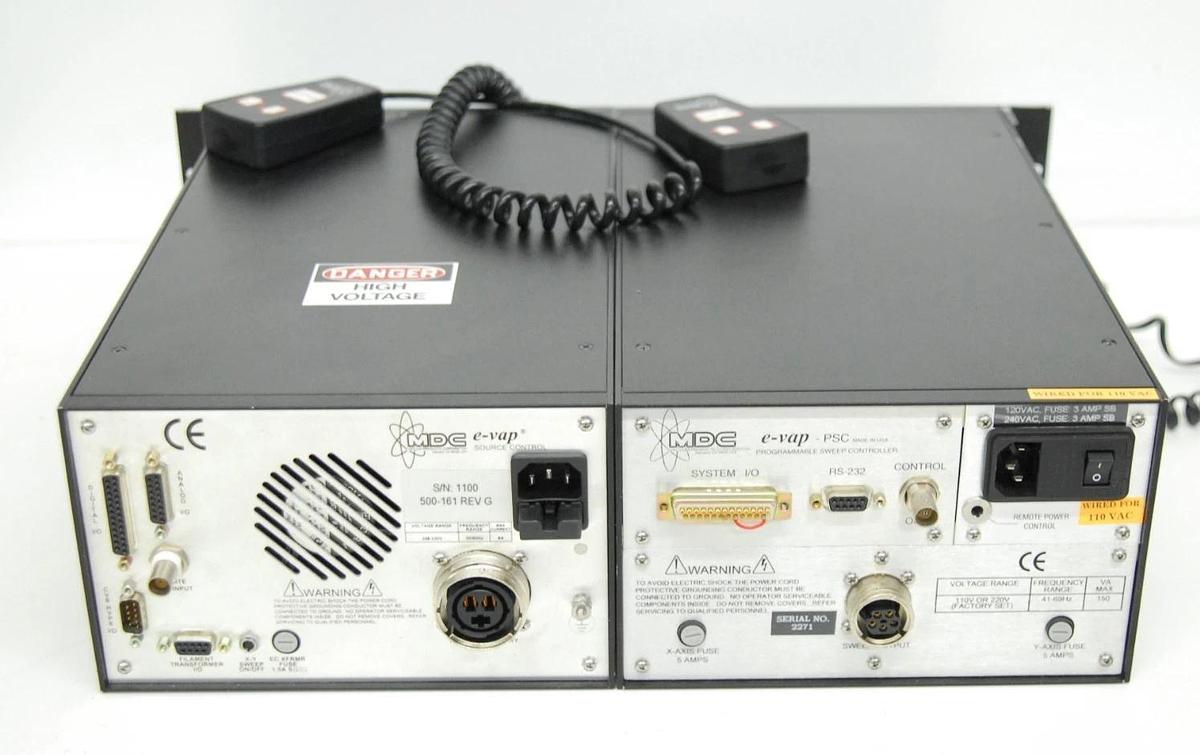 Used MDC e-vap Source Control 500-161 / Programmable Sweep Control