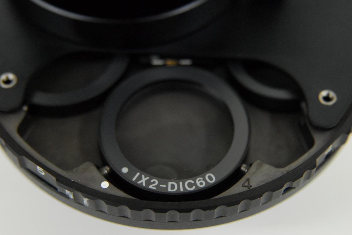 Used Olympus IX-LWUCD LWD Condenser W/ DPA20/40 DIC60 Prisms, IX-LWPO POL Attachment