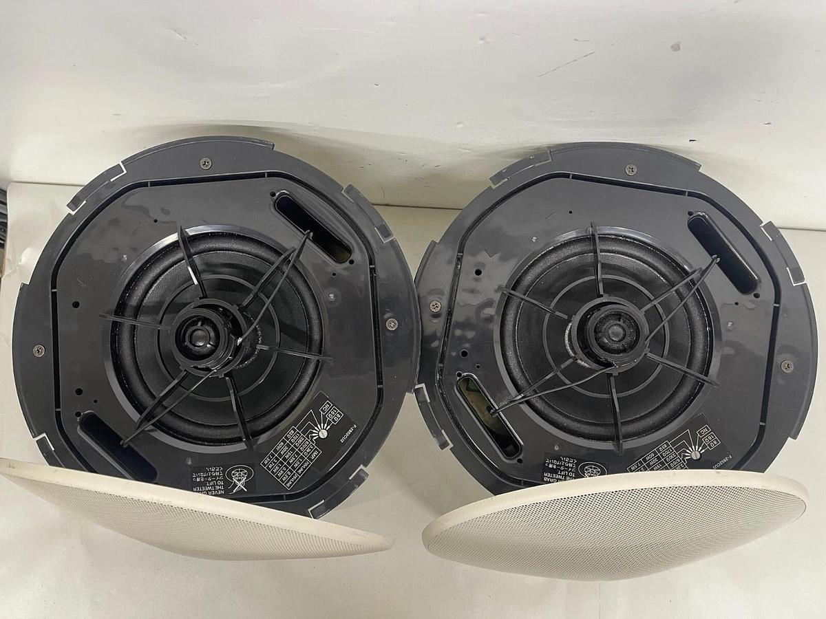 Used Toa Advantage F-2852CU2 6.5" Ceiling Mount Speaker - TESTED - Lot of 2