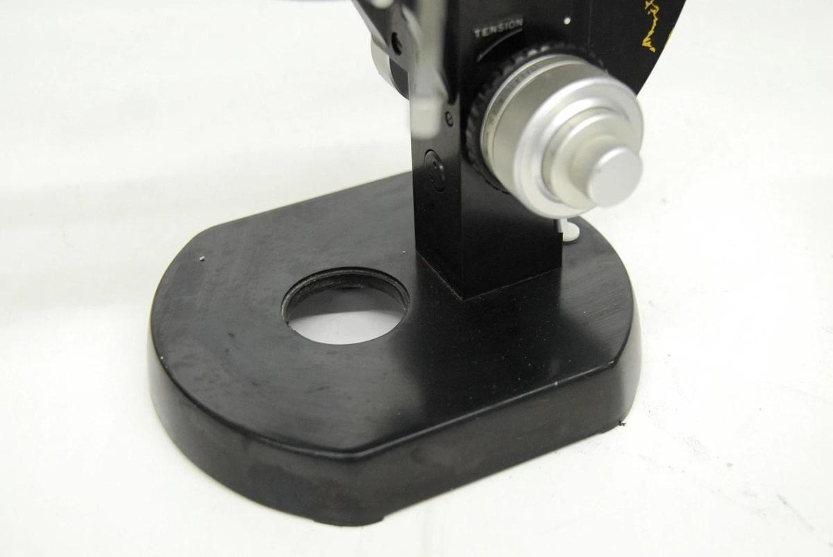 Used Nikon MS Inverted Phase Contrast Microscope 4/10/40 Objectives - Vintage Working