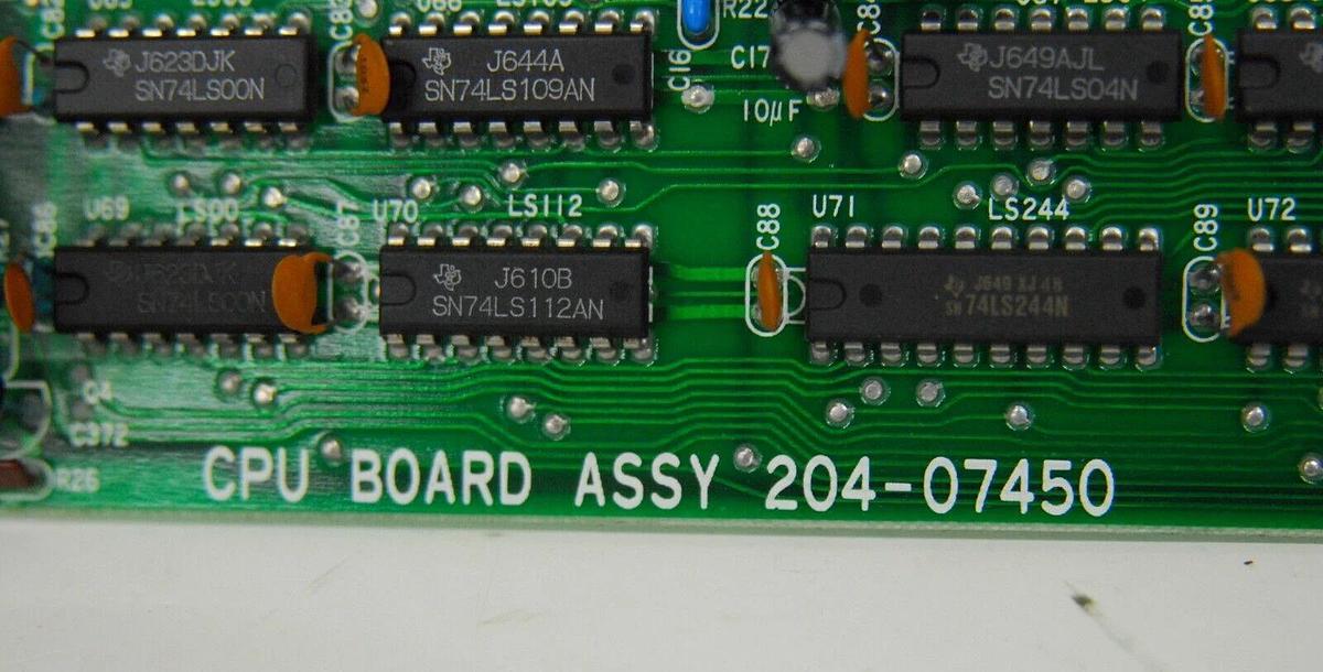 Used Shimadzu 204-07450 204-0745E CPU Board (UV-160)