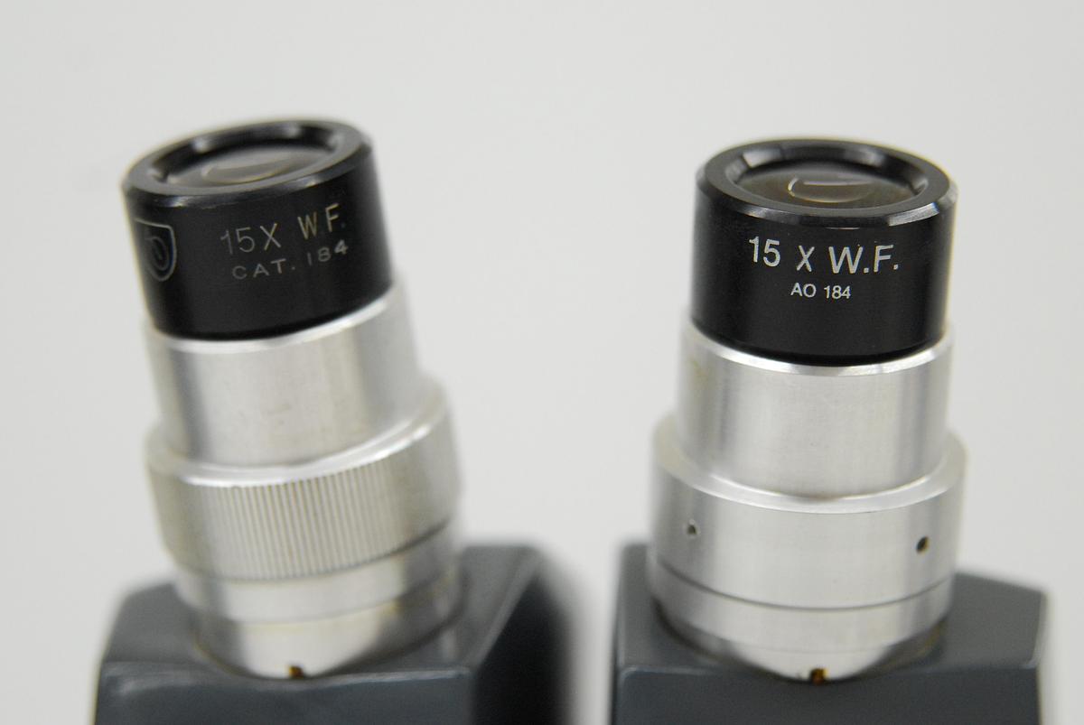 Used AO Stereo Star 569 .7x-3x Stereo Microscope W/ 655 Illuminator - TESTED WORKING