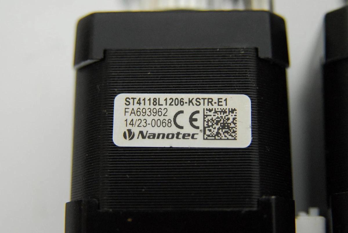 Used Nanotec ST4118L1206-KSTR-E1 Stepper Motor - Lot of 3
