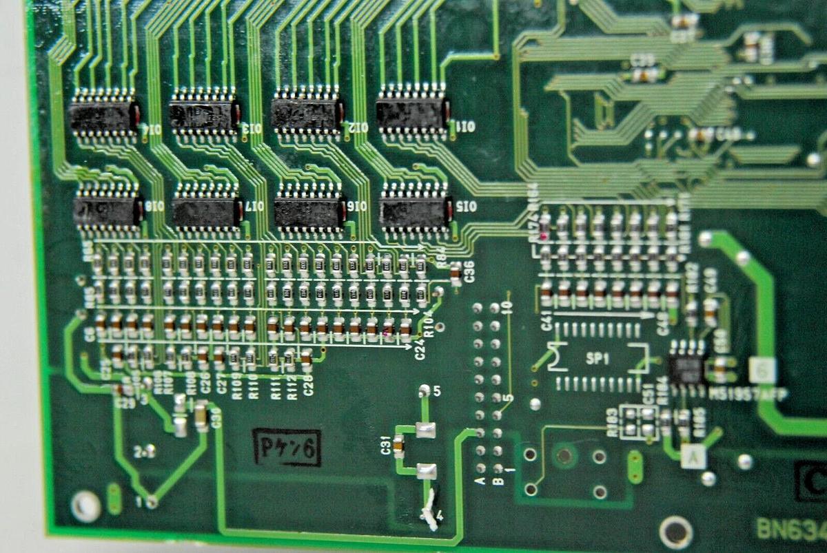 Used Mitsubishi RX312 BN634A589G53 Circuit Board (RA-90 Wire EDM)