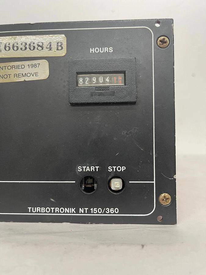 Used Leybold - Heraeus 150/360 TURBOTRONIK NT 85472-1 Turbomolecular Pump Controller