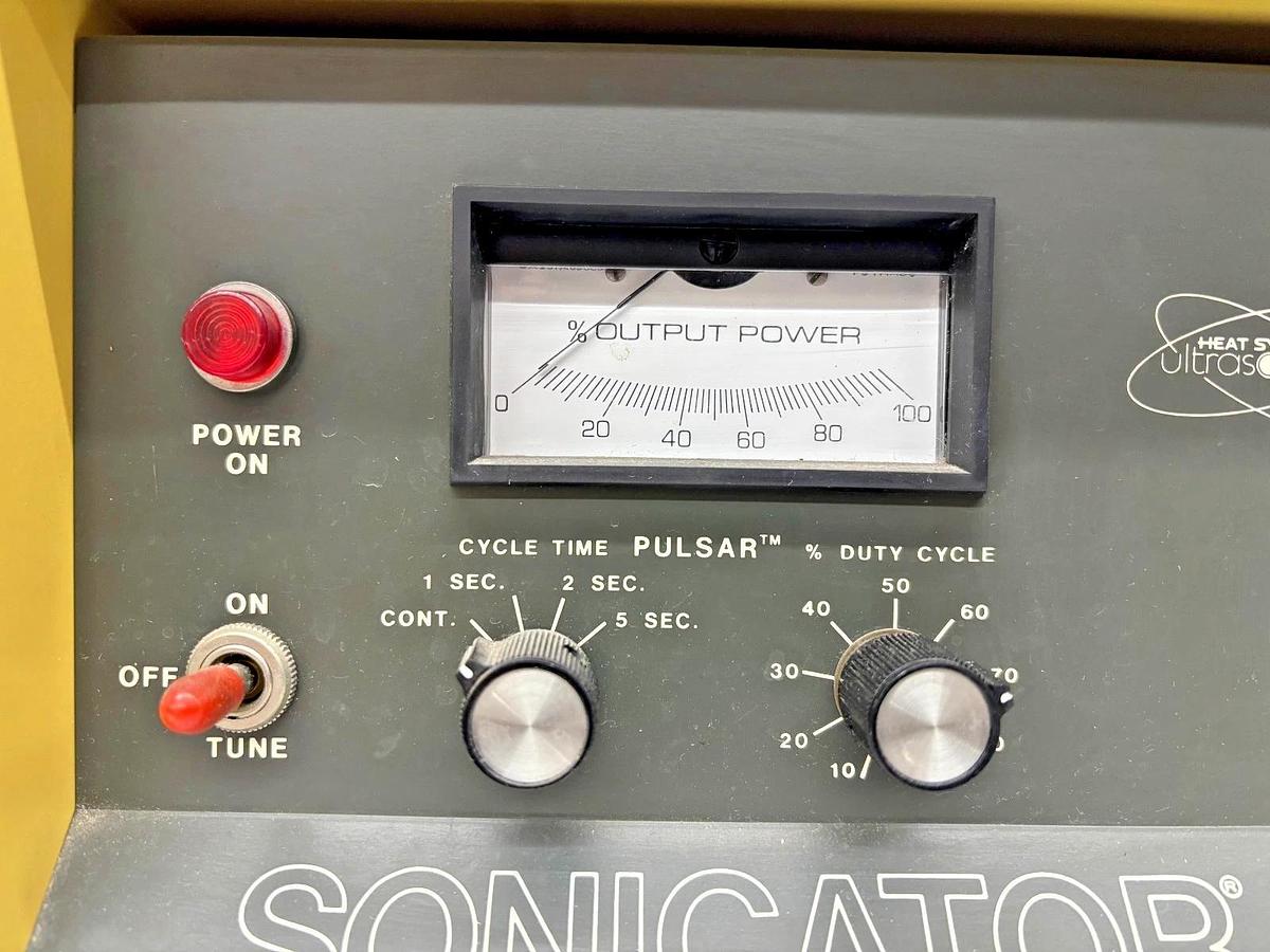 Used Heat Systems W-380 Sonicator Ultrasonic Processor w/ Converter - Complete System