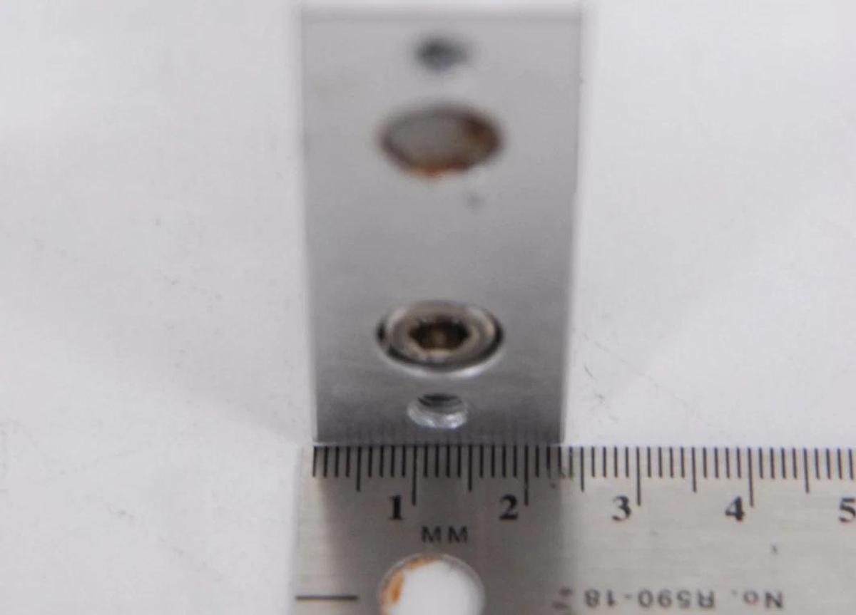 Used SMC 333458 Pneumatic Dual Rod Cylinder Double Acting 199mm Stroke - BD FACSAria