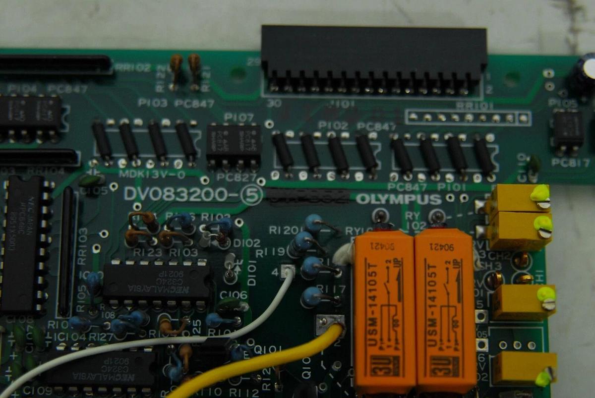 Used Olympus DV083300-3 UYPB-53 DA Converter Board W/ DV083200-5 UYPB52 (Vanox AHBS3)