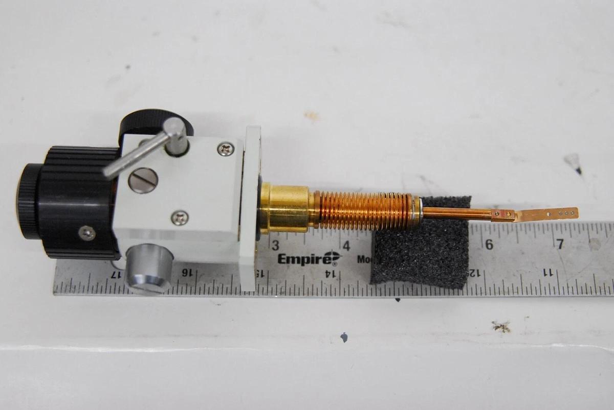 Used JEOL Condenser Lens Aperture Assembly from JEOL JEM 1230 TEM Electron Microscope