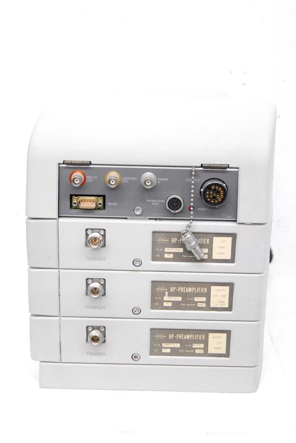 Used Bruker Spectrospin HPPR Preamplifier W/ Z032516, Z002667, Z002517 Modules