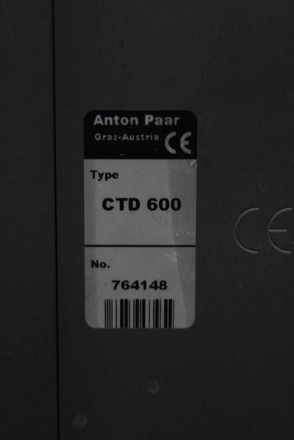 Used Anton Paar CTD 600 Convection Temperature Device -150/600 °C (Physica MCR 501)