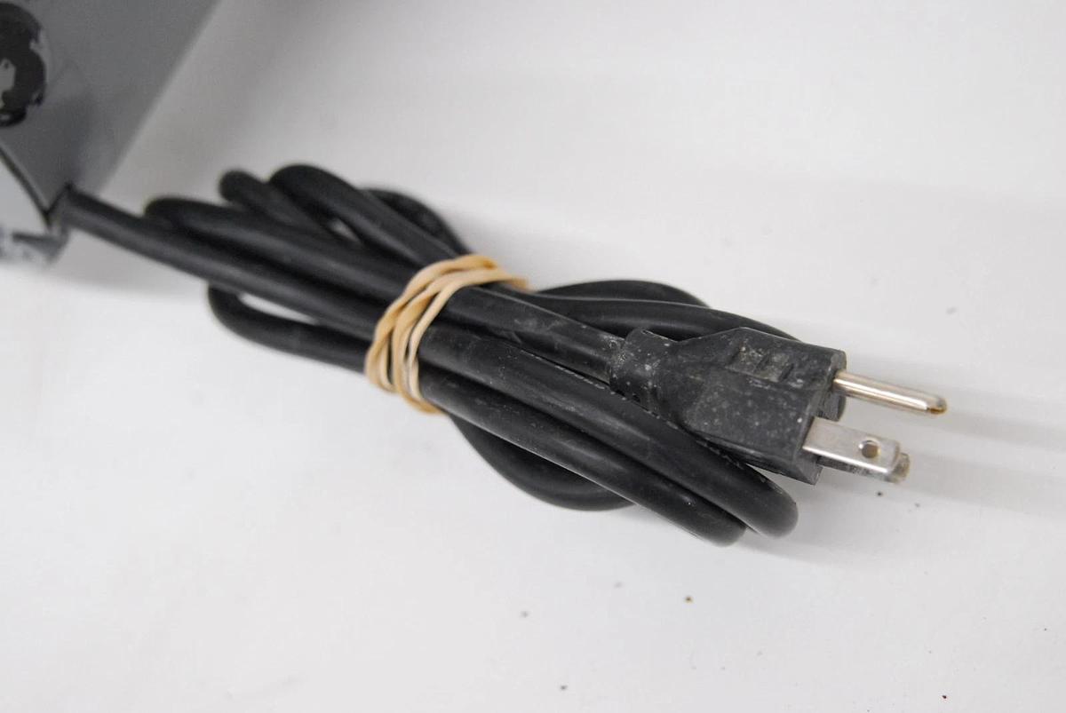 Used Alcatel 2008A Dual-Stage Rotary Vane Vacuum Pump W/ Oil Mist Filter EMF10