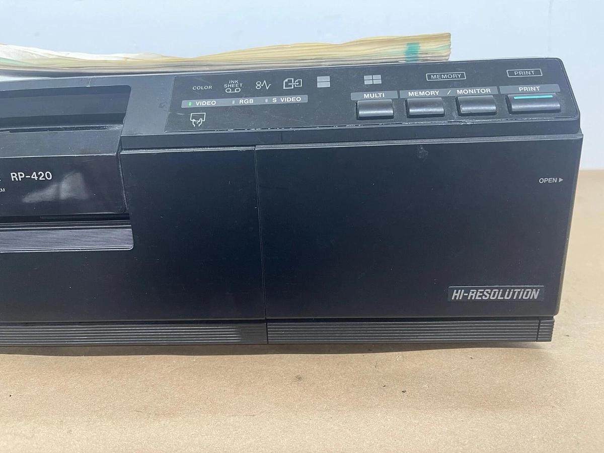 Used Vintage CANON RP-420 Color Video Printer