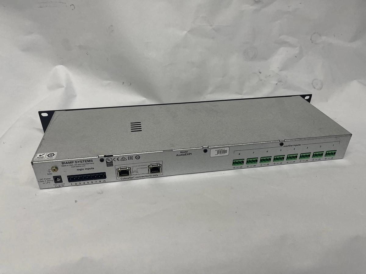 Used Biamp Systems Model AudiaEXPI 8 Channel Module