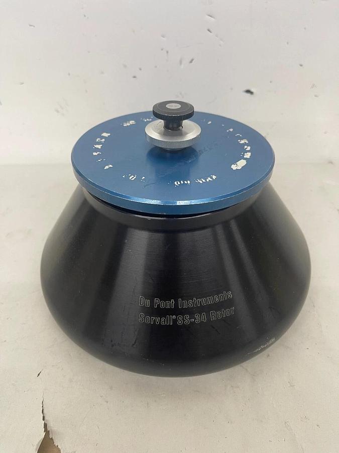 Used Du Pont - Sorvall SS-34 Fixed-Angle Rotor W/ Lid - 20,500 rpm