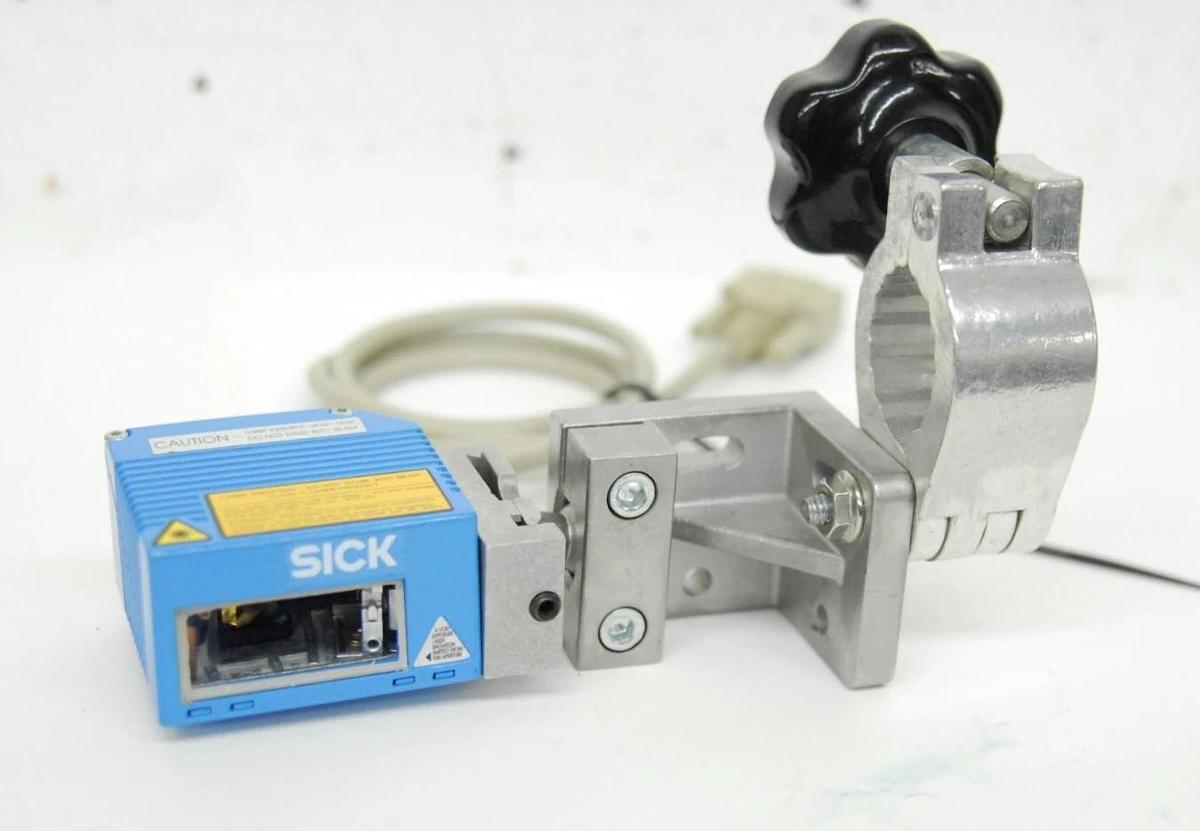 Used SICK CLV421-1010 1022616 Long Range Barcode Scanner (2"-29" Range)