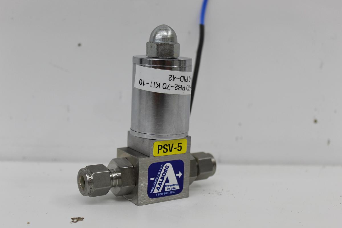 Used Aalborg PSV-5 Proportional Solenoid Flow Control Valve