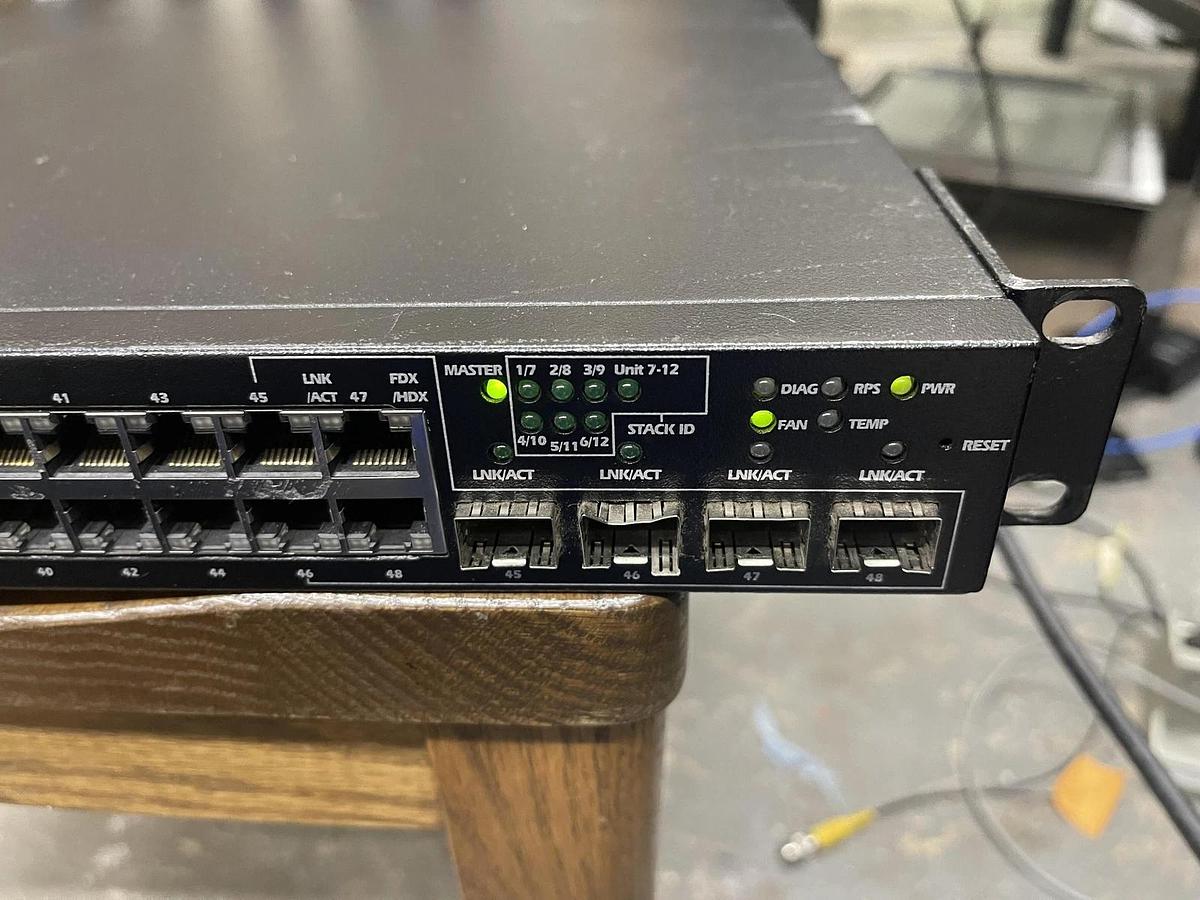 Used Dell PowerConnect 6248 Switch Gigabit 48 Port