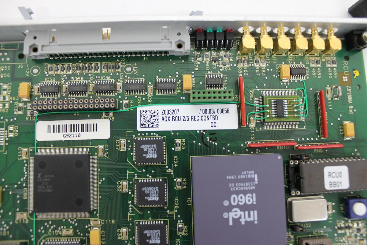 Used AQX ECL00 RCU2/5 CPU Module [Bruker BioSpin MRI]