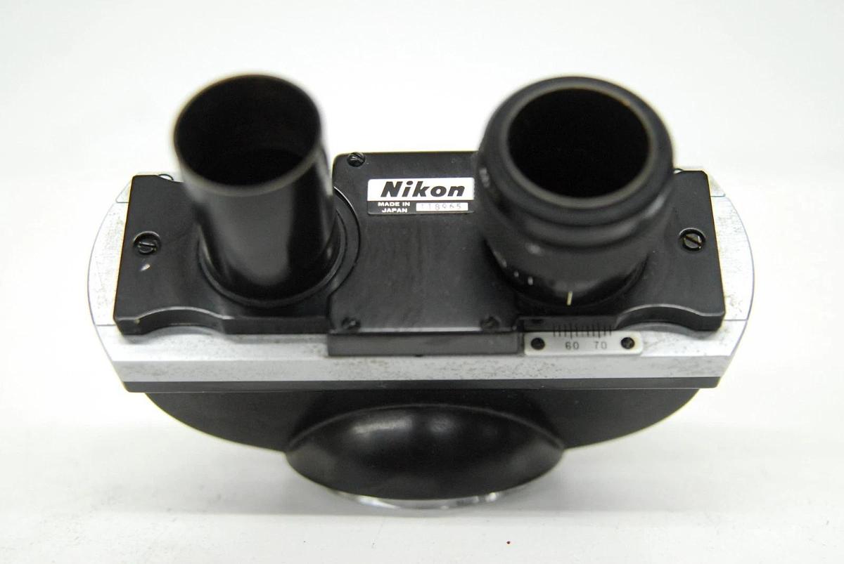 Used Vintage Nikon Binocular Microscope Head (48.5mm Dovetail)