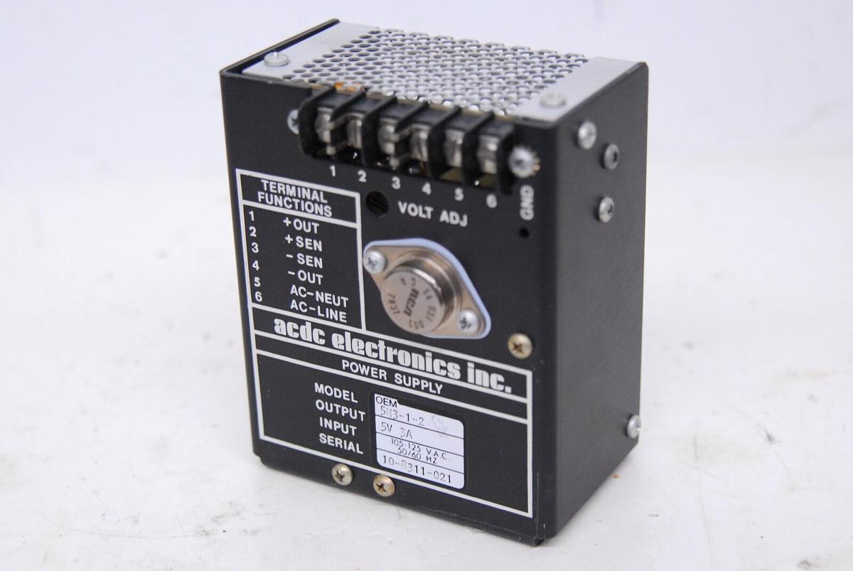Used ACDC Electronics 5N3-1-2 Power Supply
