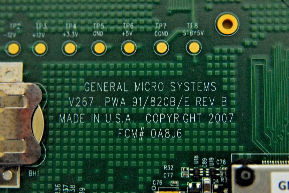 Used GMS V267 PWA 91/820B/E 33588520 Digital Flow Board - BD FACSAria