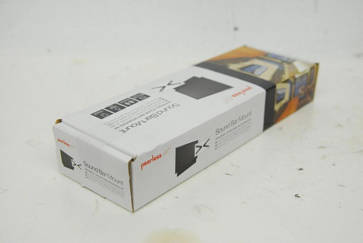 Used Peerless-Av ACSBR1 Universal Soundbar Mount - Adjustable Height - w/ Hardware