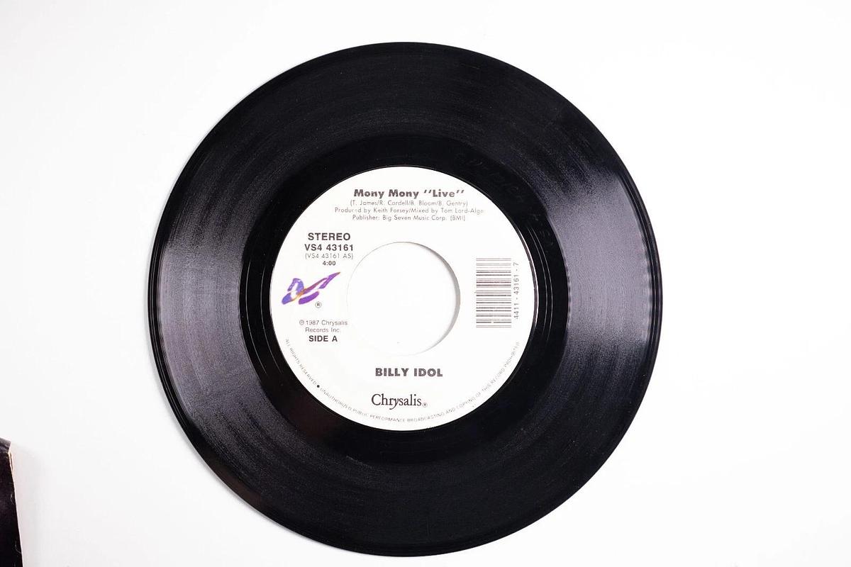 Used Billy Idol, Mony Mony Live 45 Record