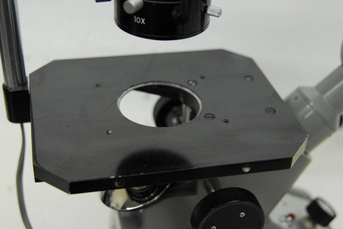 Used Olympus Tokyo CK Inverted Binocular Microscope W/ illuminator, objectives