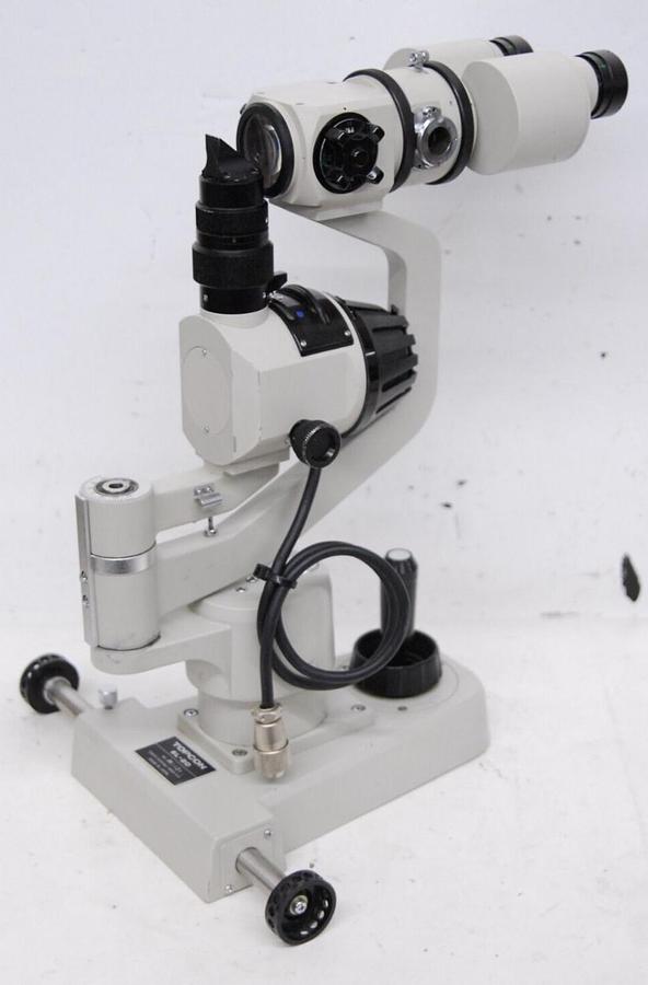 Used Topcon SL-2D Slit Lamp W/ OSM-70 Beam Splitter (Camera Port) - Read Description