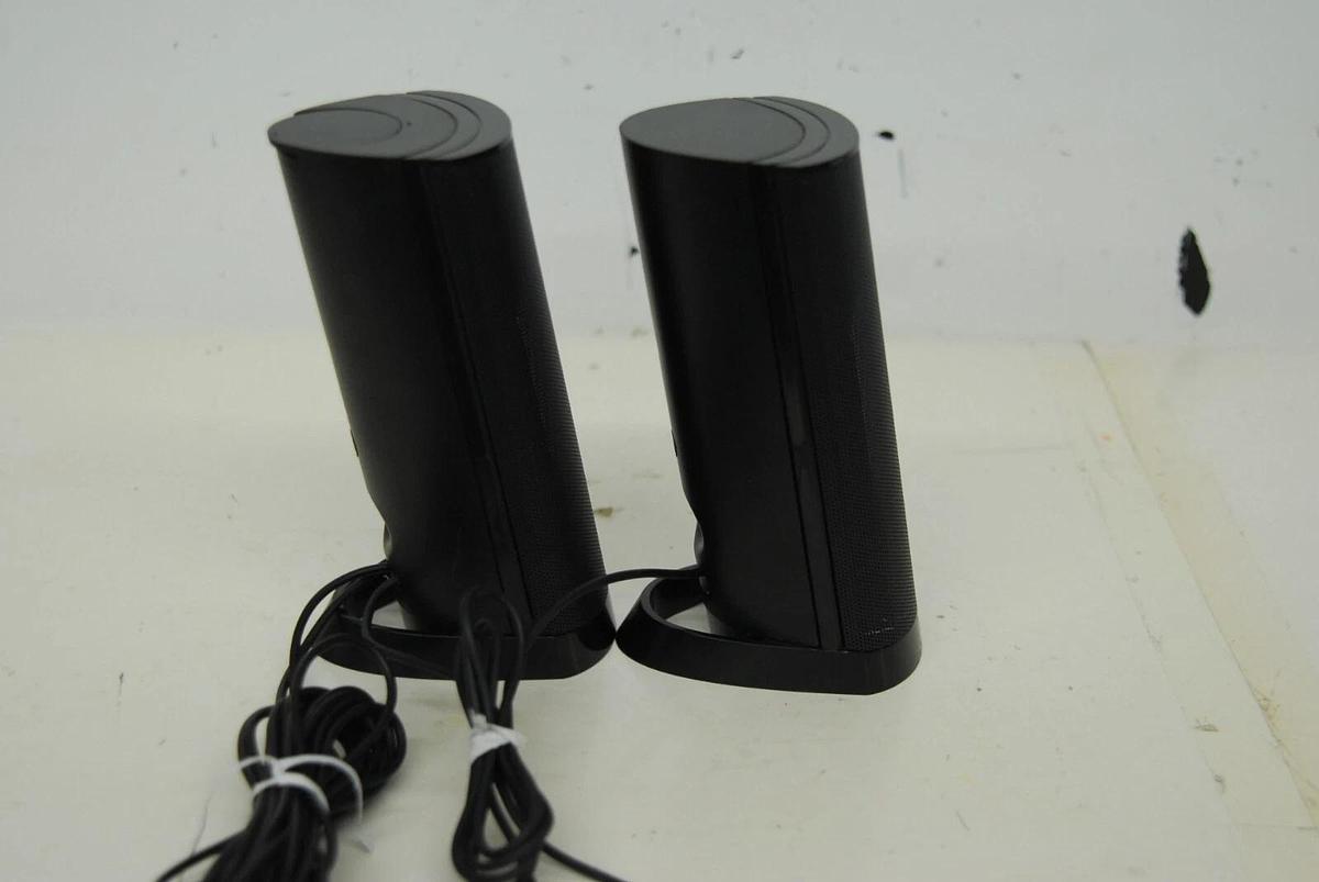 Used Dell AX210 USB 2.0 Powered Speaker - Black