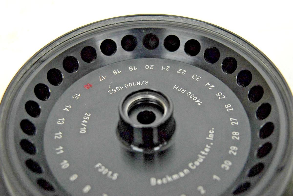 Used Beckman Coulter F301.5 Fixed Angle Rotor 30-Slot 1.5-2.0mL 14000RPM (Micro 22R)