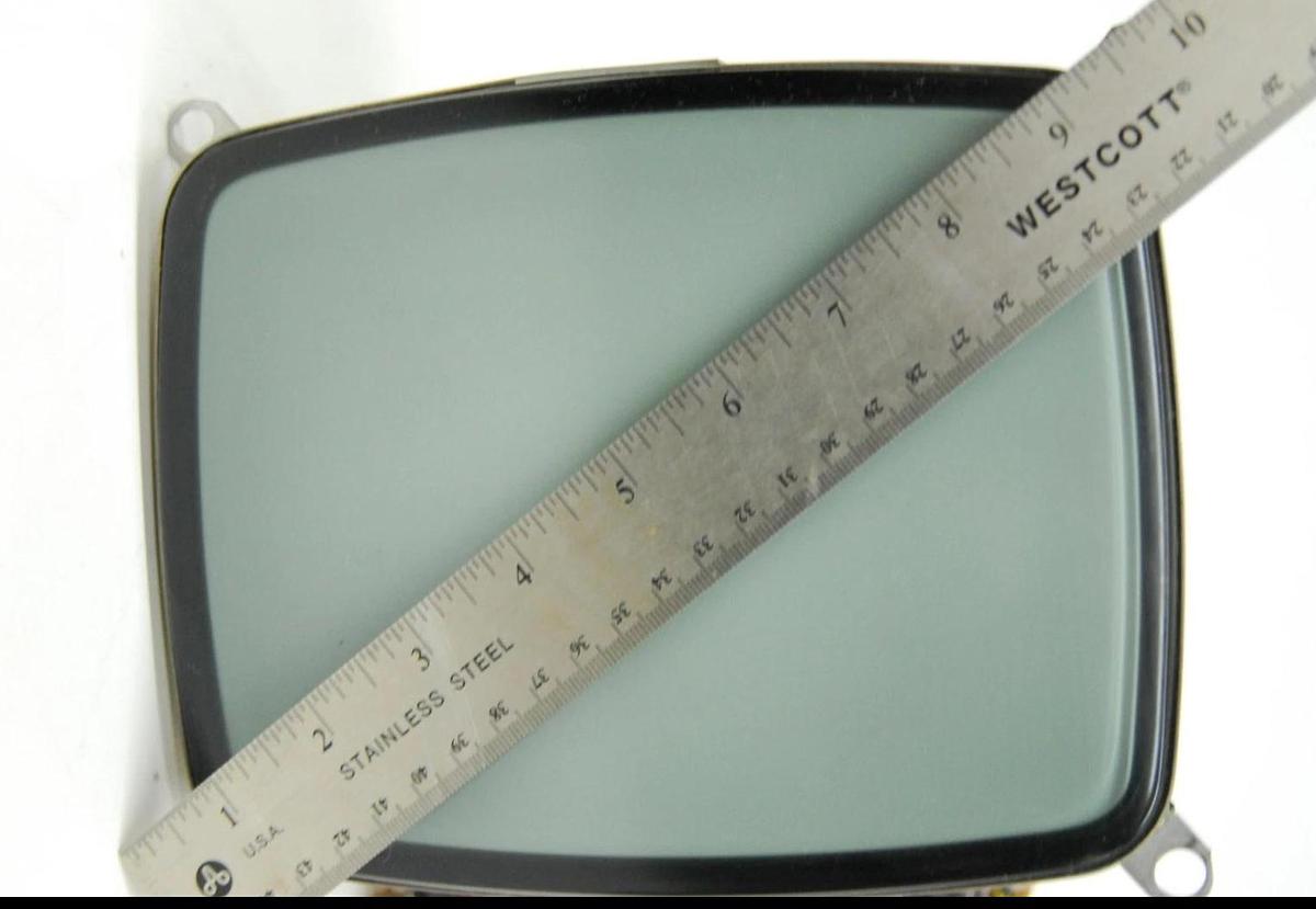 Used Toshiba E2733B4-HT 9" CRT W/ Sanwa PM3112D-1 Board (Wallac 1480 Wizard 3)