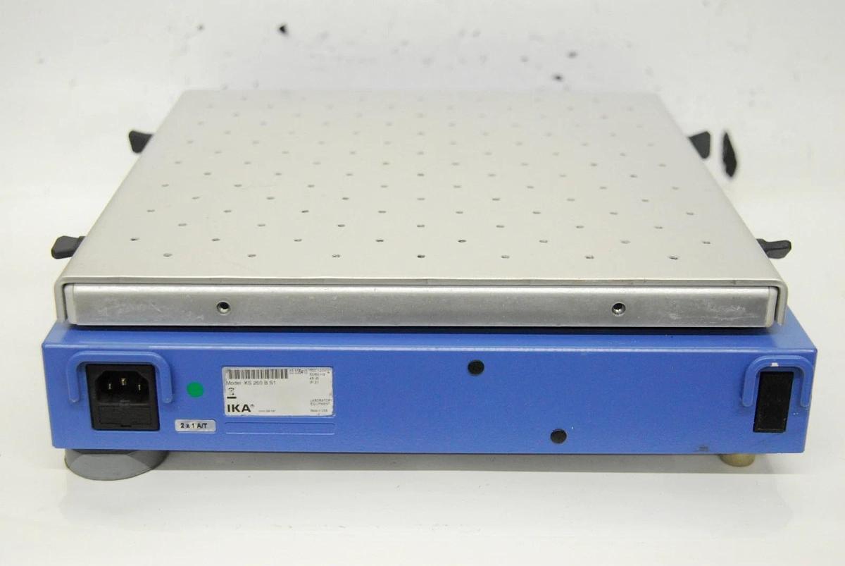 Used IKA KS 260 basic (KS 260 B S1) Orbital Shaker W/ AS 260.2 Fixing Clip Attachment