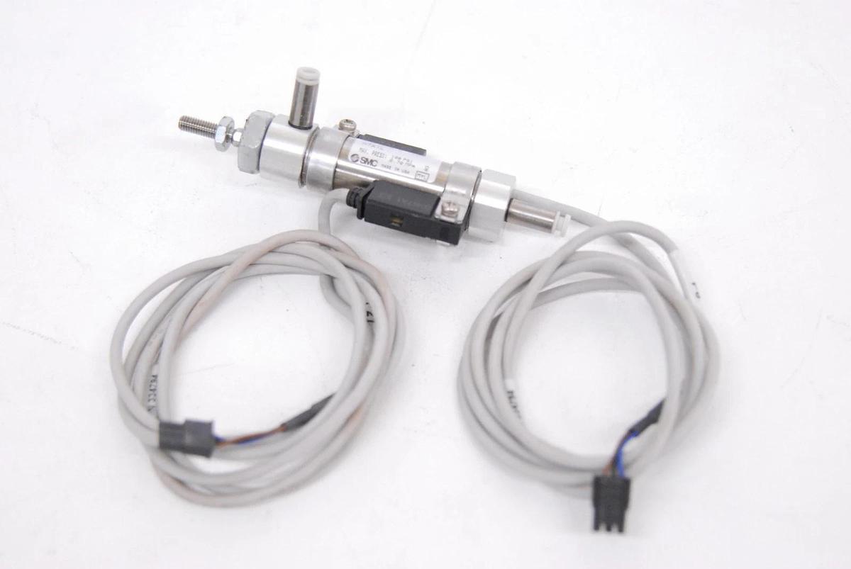 Used SMC NCDJ2KB16-100R-H7A1L Round Body Pneumatic Cyclinder - BD FACSAria