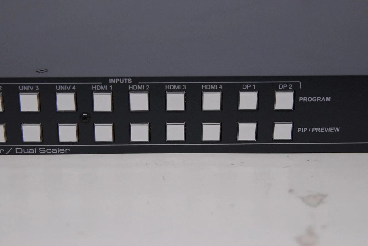 Used Kramer VP-732 Presentation Switcher/Dual Scaler - TESTED